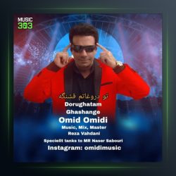 آهنگ تو دروغاتم قشنگه از امید امیدی